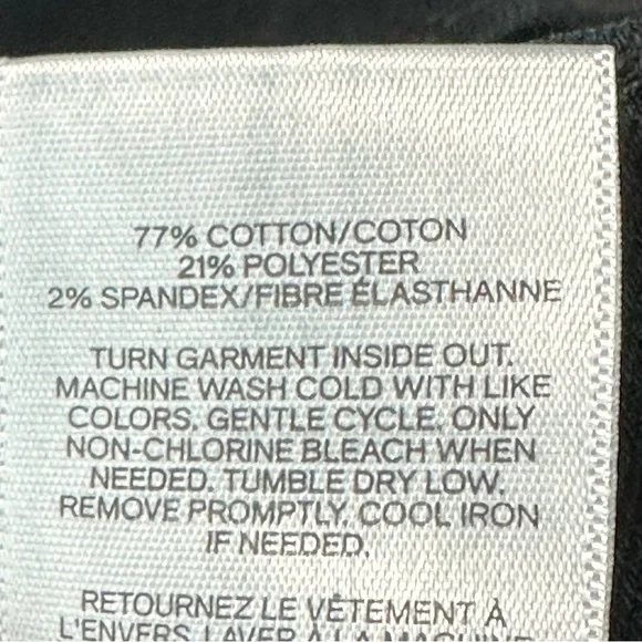 EXPRESS Perfect Curves Black High Rise Denim Legging JEANS Sz 8R Stretch… - Picture 7 of 12